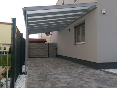 Carport für Seitliche eifahrt